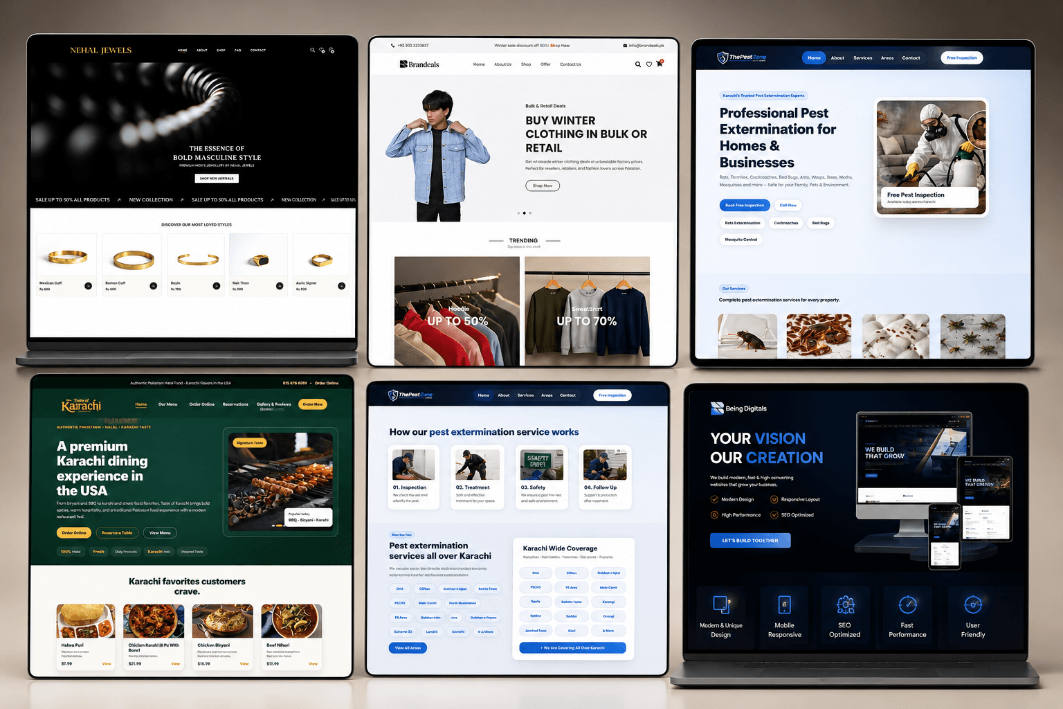 Website Development portfolio preview