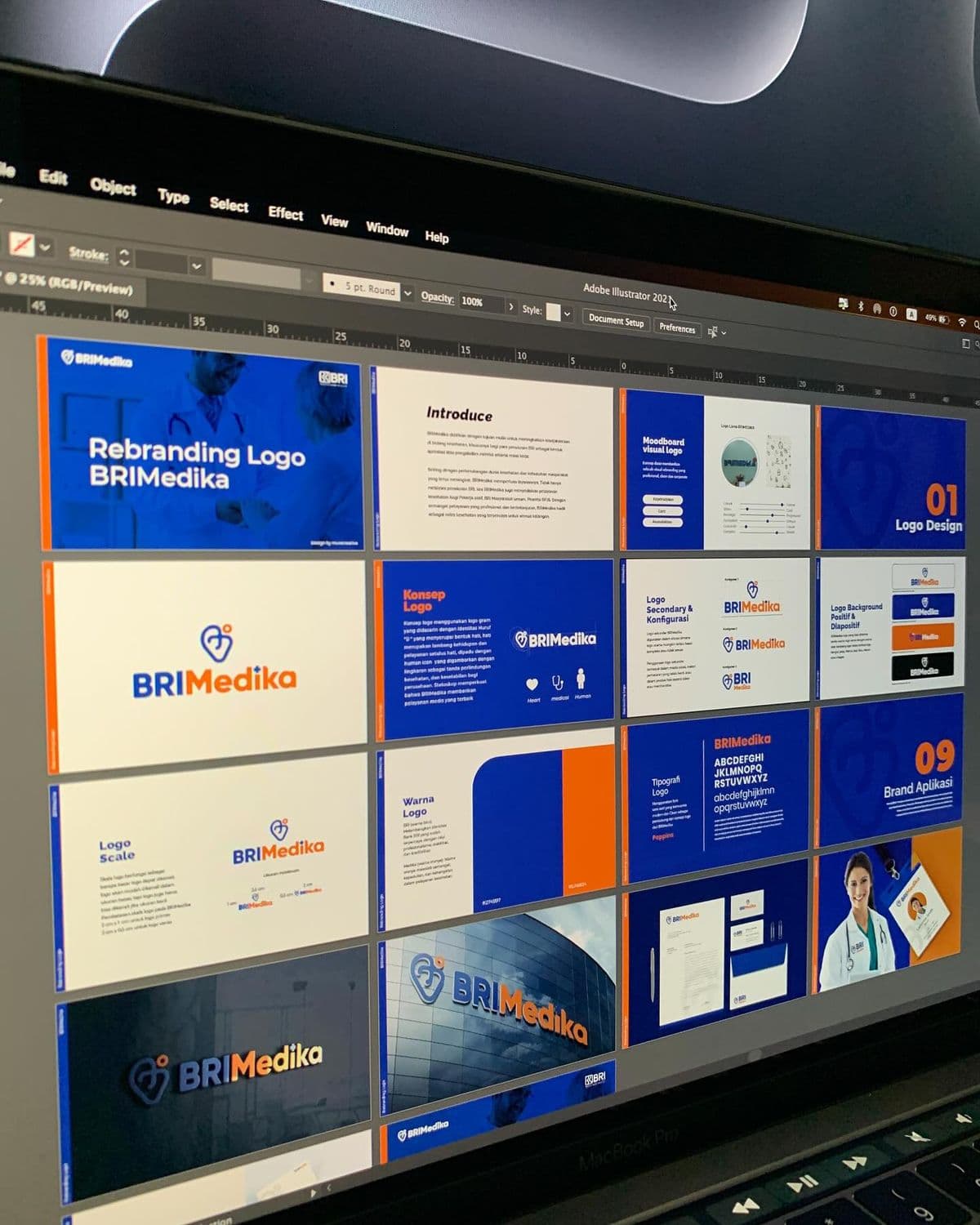 Visual brand system