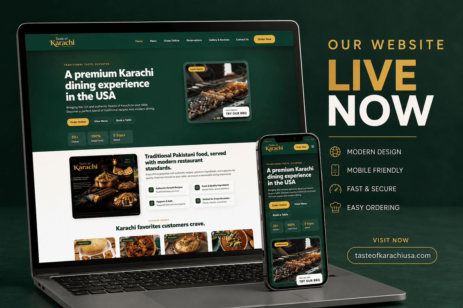 Restaurant Website
